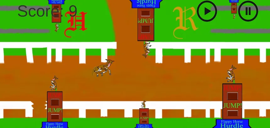 Скриншот 5 к игре Flappy Horse