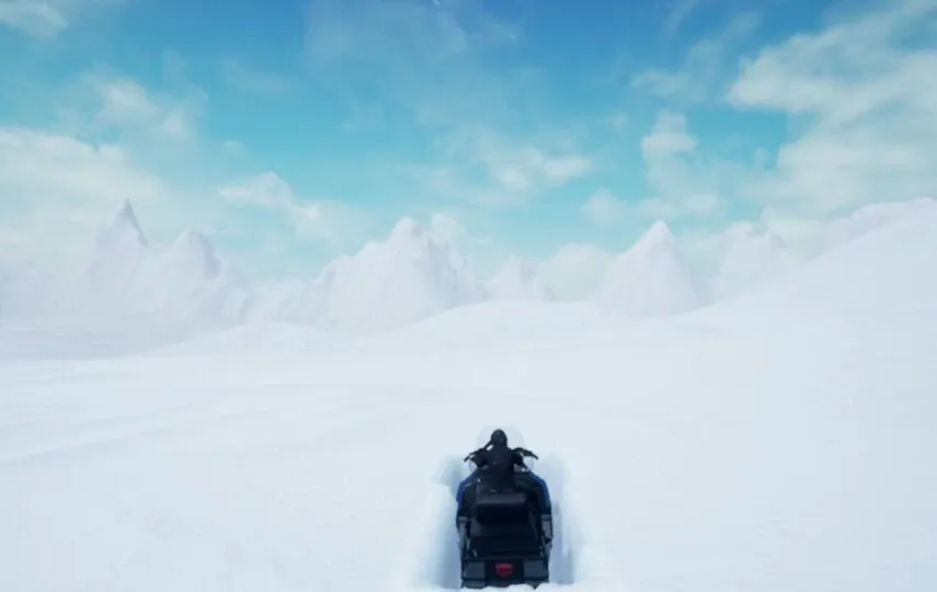 Скриншот 3 к игре Polar Explorer: VR Sled Ride to the North Pole