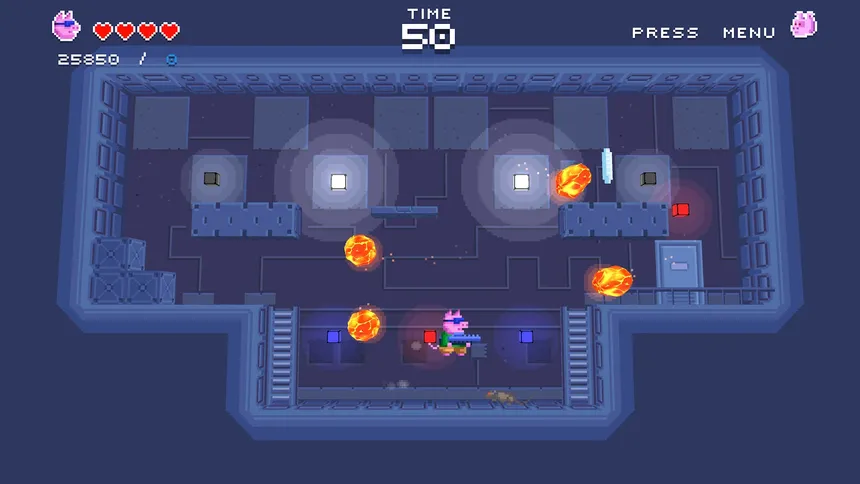 Скриншот 2 к игре Piggly Pagly Boom