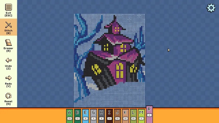 Скриншот 2 к игре Pixel Cross Stitch Color by Number