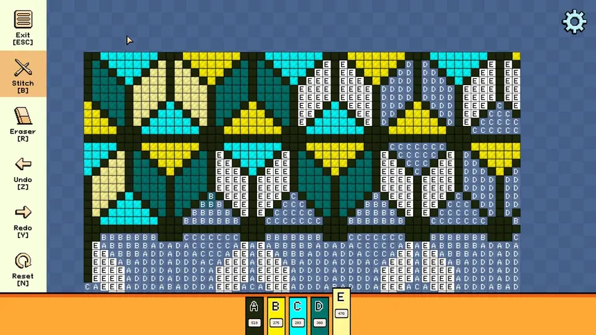 Скриншот 4 к игре Pixel Cross Stitch Color by Number