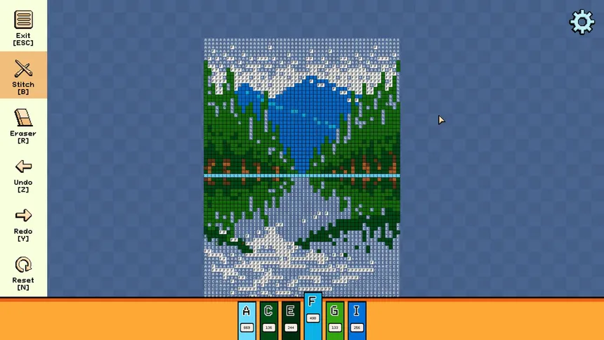 Скриншот 5 к игре Pixel Cross Stitch Color by Number
