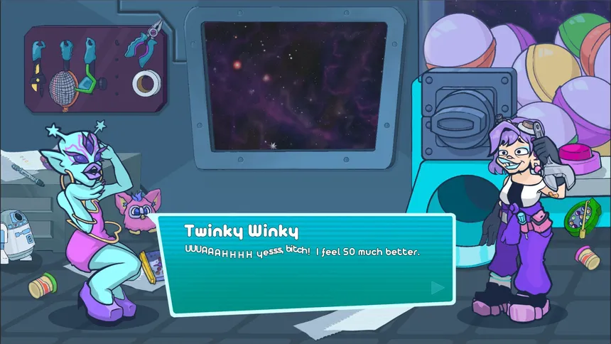 Скриншот 5 к игре Space Diva