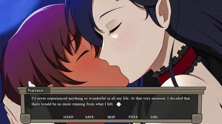 Скриншот 2 к игре Carpe Noctem - Yuri Visual Novel