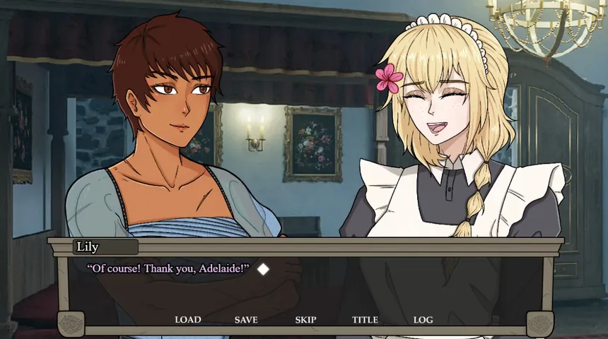 Скриншот 3 к игре Carpe Noctem - Yuri Visual Novel