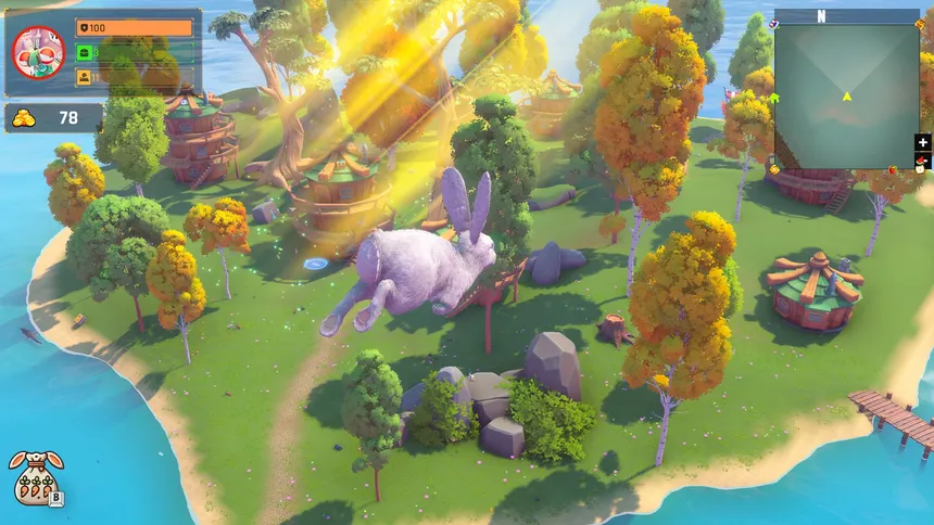 Скриншот 1 к игре Adventure Forest: Rabbit Story