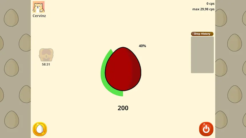 Скриншот 2 к игре Eggz - Collectible Eggs Clicker