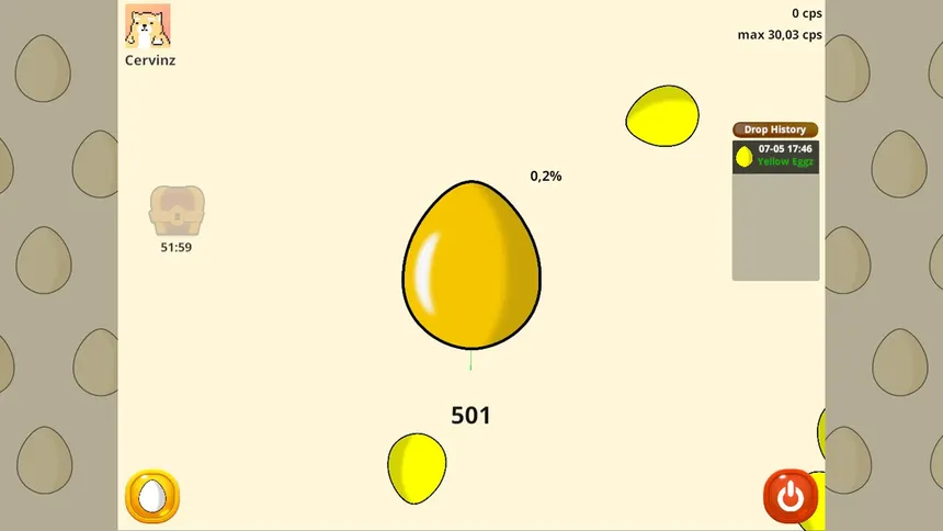 Скриншот 6 к игре Eggz - Collectible Eggs Clicker