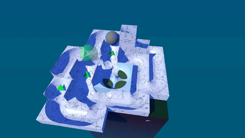 Скриншот 1 к игре Marble Puzzles