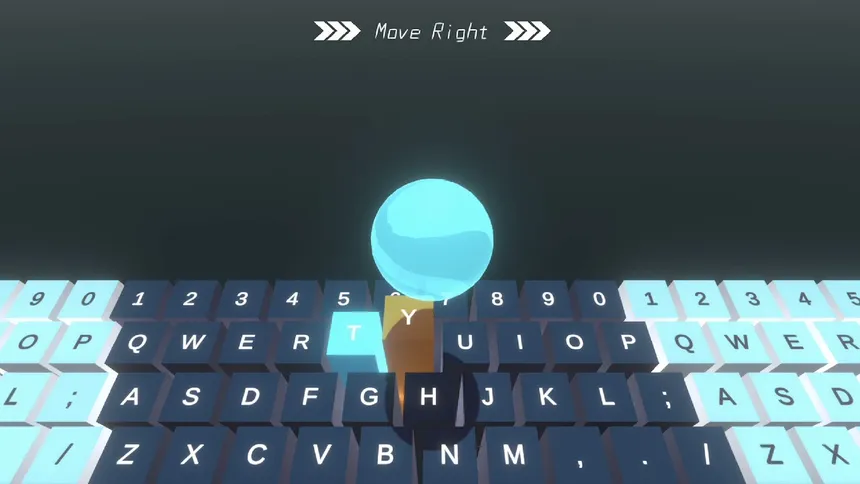 Скриншот 1 к игре On the Keyboard