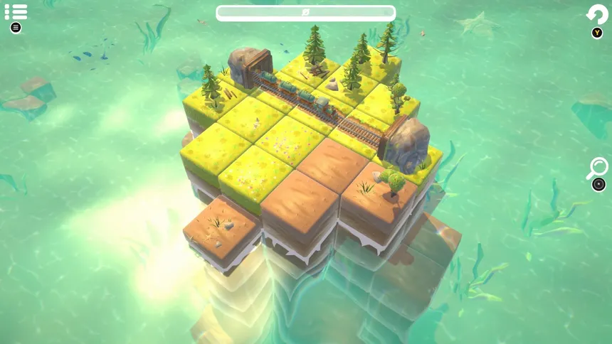 Скриншот 2 к игре Cube Railway - Puzzle