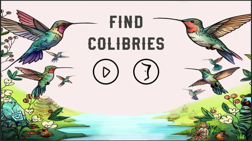 Скриншот 1 к игре Find Colibries