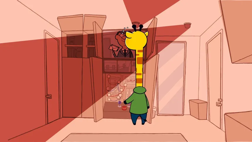Скриншот 2 к игре A Week in the Life of Asocial Giraffe