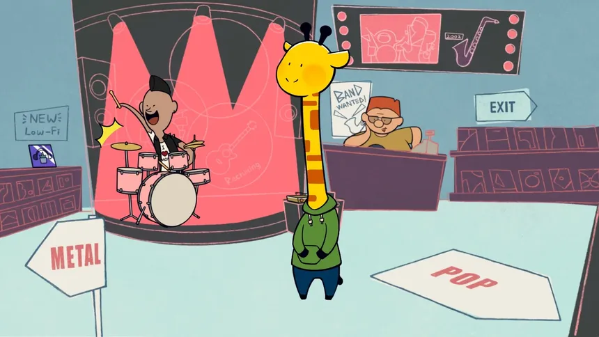 Скриншот 3 к игре A Week in the Life of Asocial Giraffe