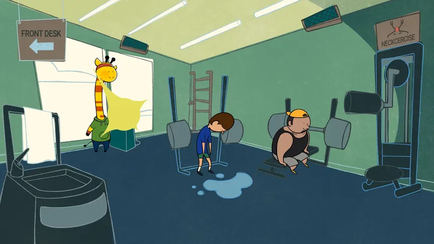 Скриншот 5 к игре A Week in the Life of Asocial Giraffe