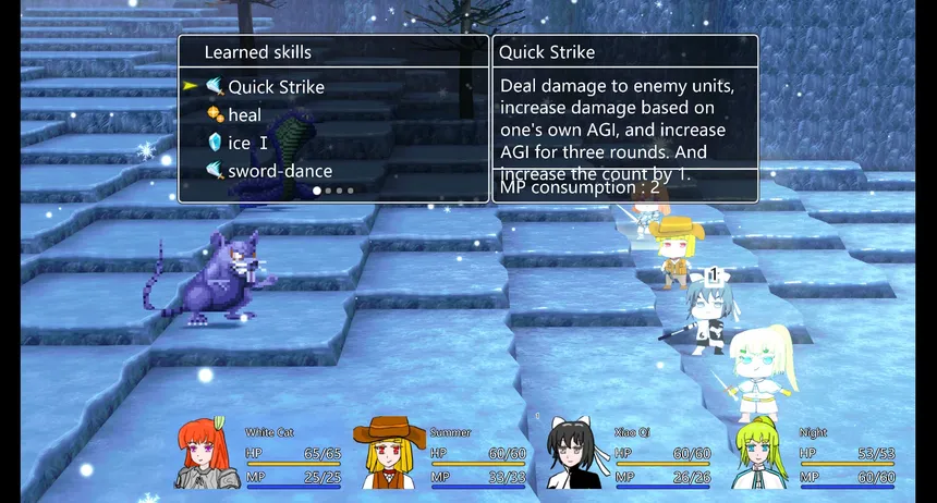 Скриншот 4 к игре 白猫冒险团 White Cat Adventure Team