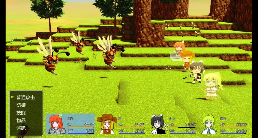 Скриншот 5 к игре 白猫冒险团 White Cat Adventure Team