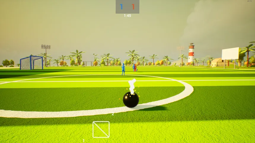 Скриншот 3 к игре Goofy Little Soccer Match