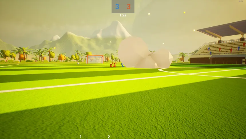 Скриншот 4 к игре Goofy Little Soccer Match