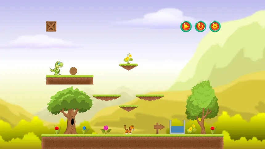 Скриншот 1 к игре Splash Dino 2