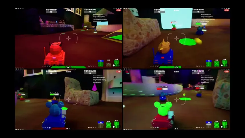 Скриншот 1 к игре Mini-Tank Arena