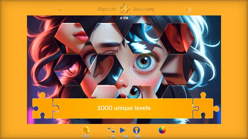 Скриншот 2 к игре Jigsort Journey: Puzzle Blend