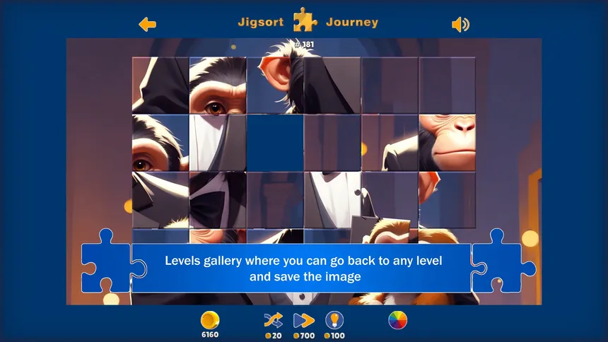Скриншот 3 к игре Jigsort Journey: Puzzle Blend