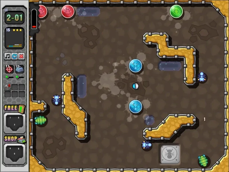 Скриншот 2 к игре Blast-a-bug!