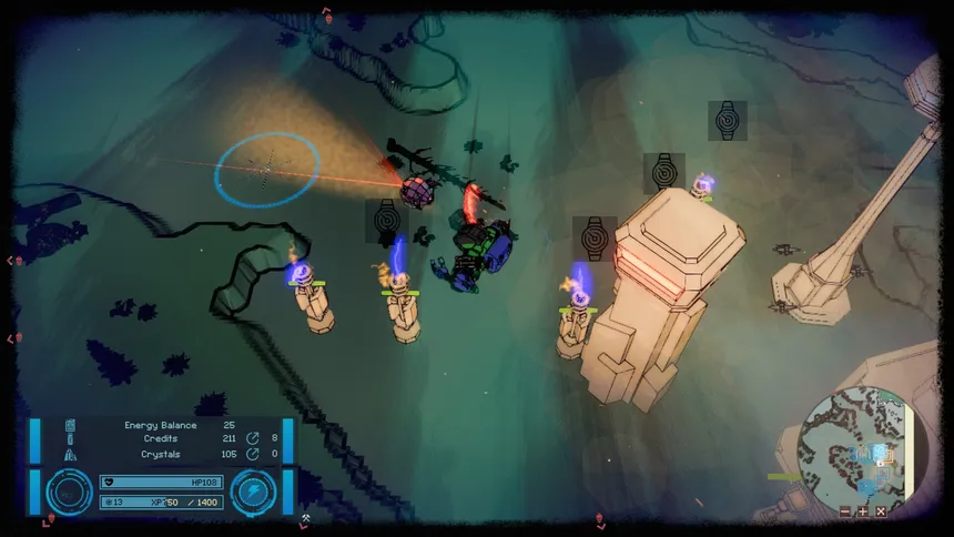 Скриншот 1 к игре Wave Defense: Trappist