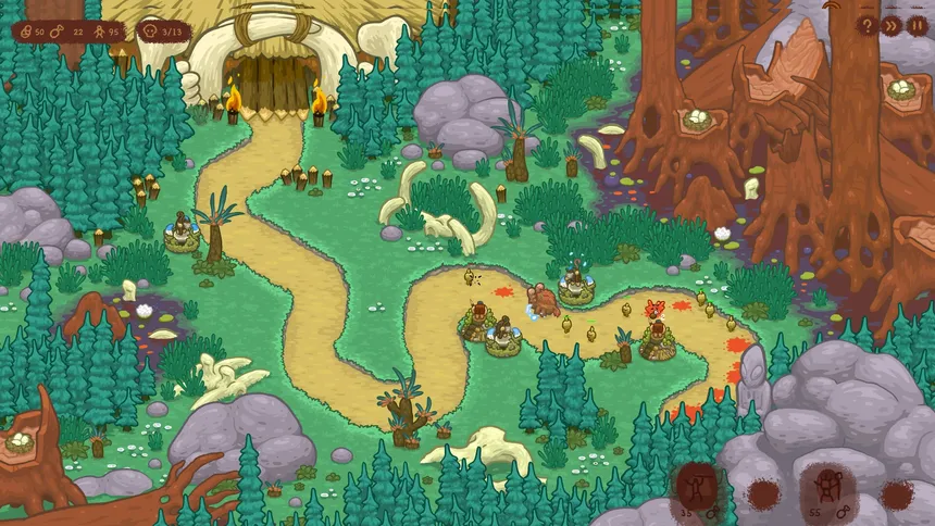 Скриншот 1 к игре Age of Defense: Prehistory
