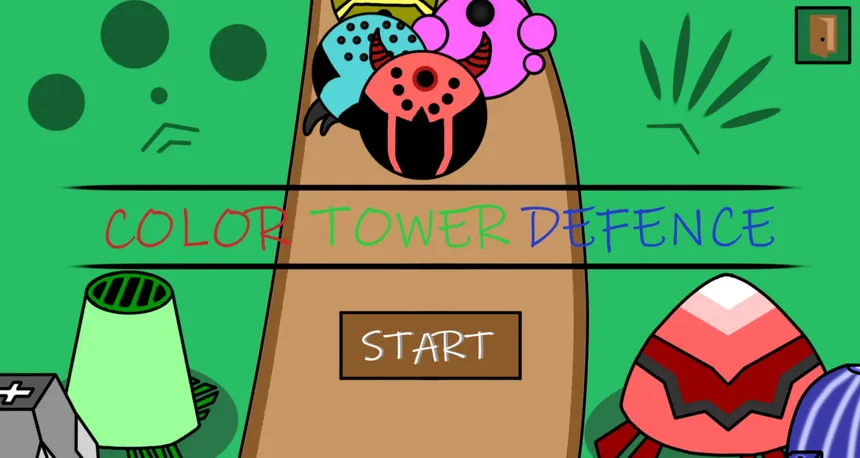 Скриншот 1 к игре Color Tower Defence