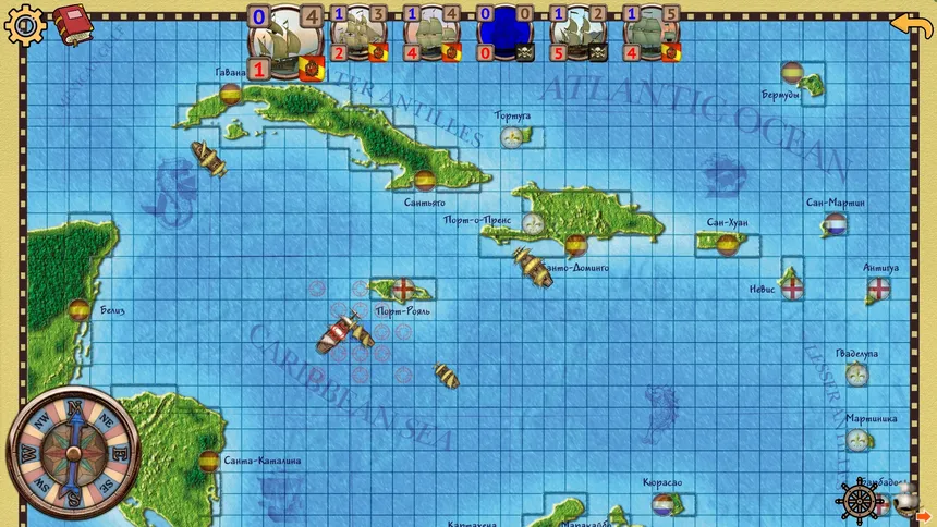 Скриншот 1 к игре Caribbean Pirates