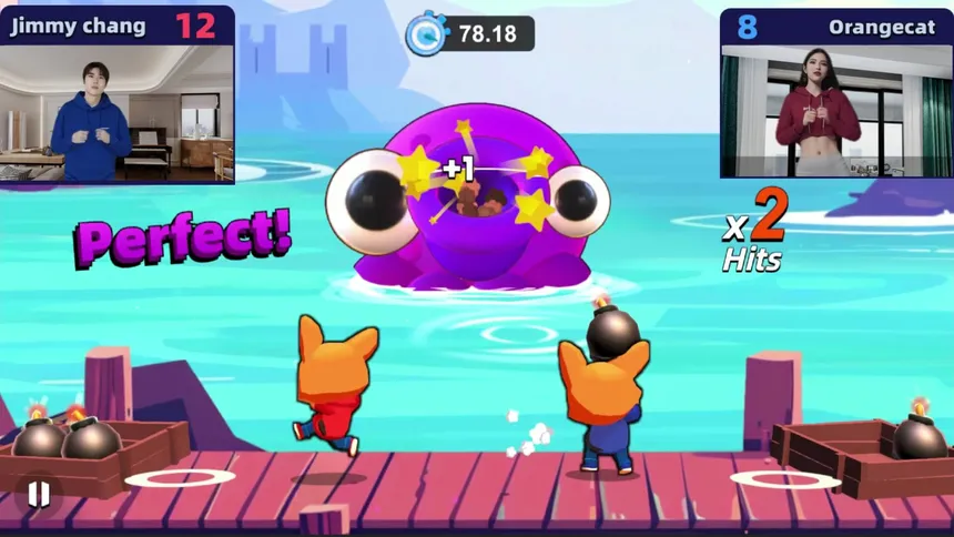 Скриншот 4 к игре Sports Party Motion Sensing Fitness Game