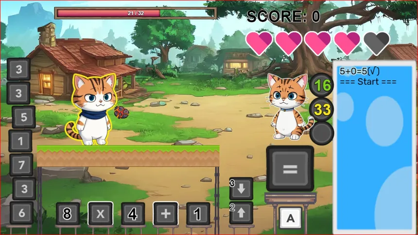 Скриншот 3 к игре Cat Calculations