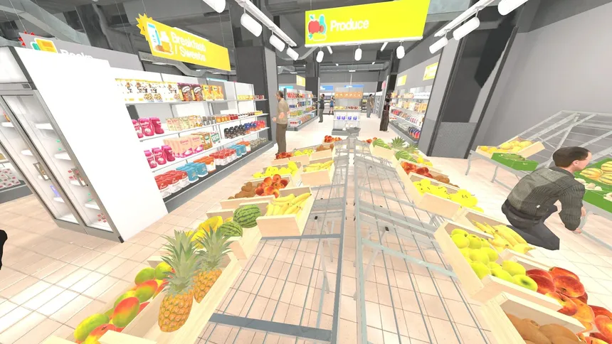 Скриншот 2 к игре Supermarket Simulator VR