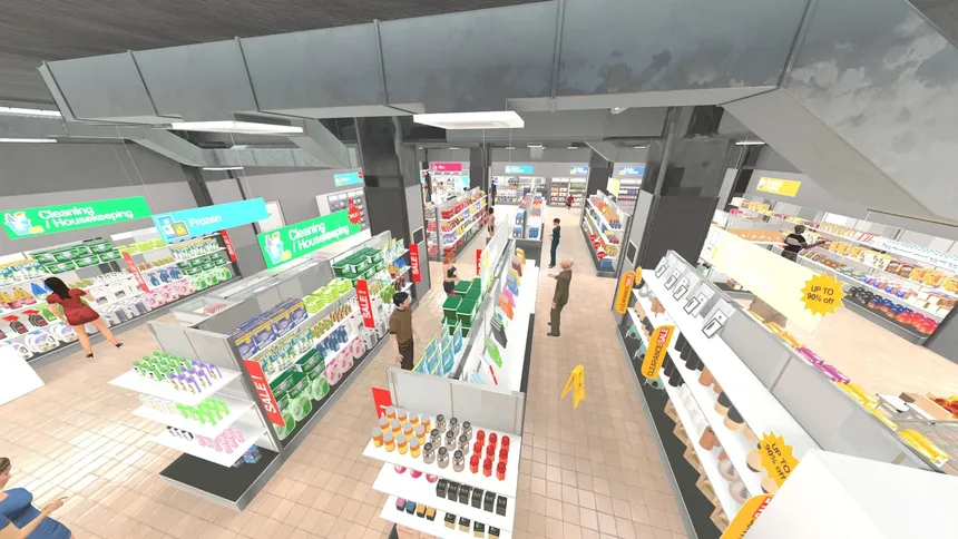 Скриншот 3 к игре Supermarket Simulator VR