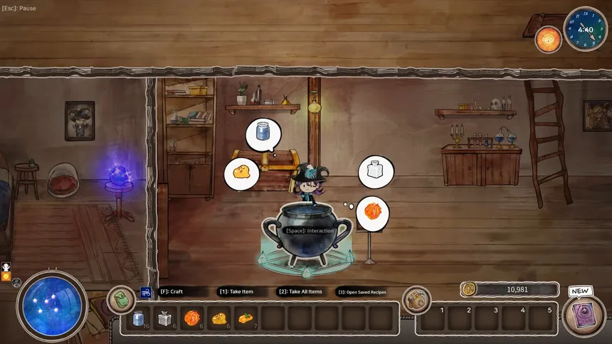 Скриншот 1 к игре Jini's Potion Shop