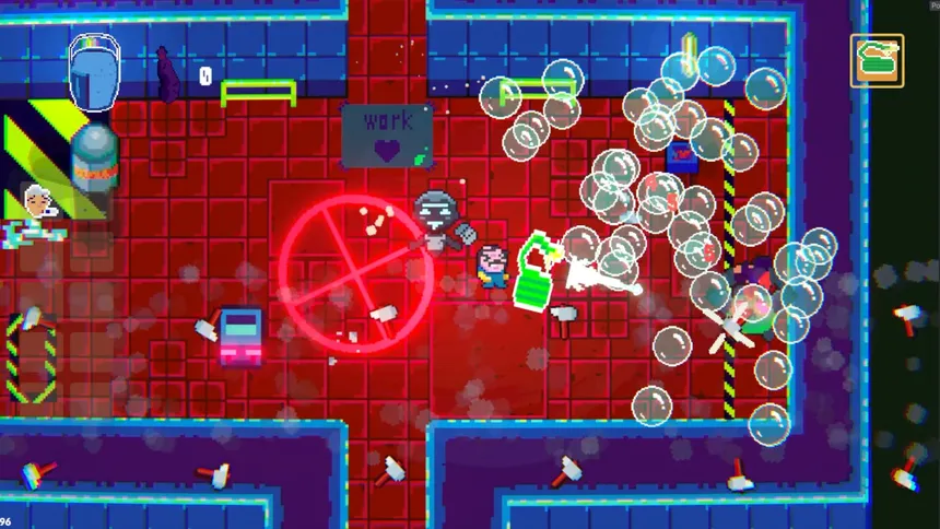 Скриншот 1 к игре Exjanitor: Data Cleanup