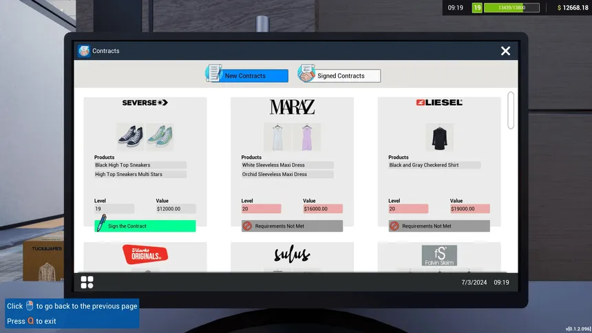 Скриншот 3 к игре Retail Company Simulator: Prologue