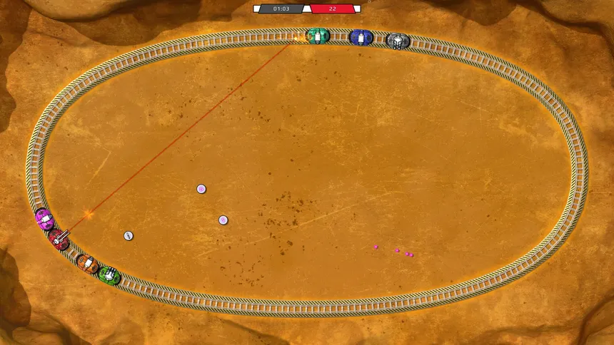 Скриншот 1 к игре Rail Fights