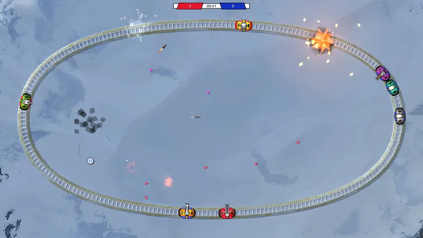 Скриншот 5 к игре Rail Fights