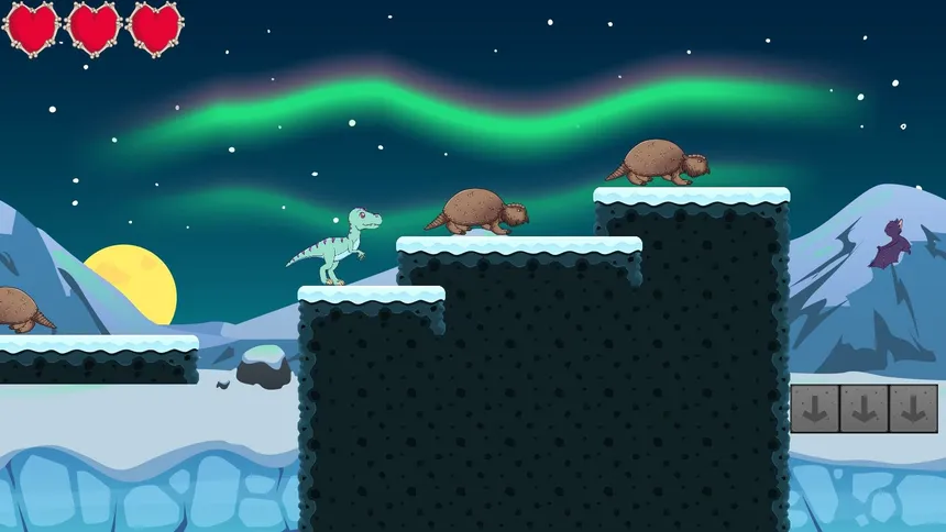 Скриншот 1 к игре Dinosaur Cousin Squad
