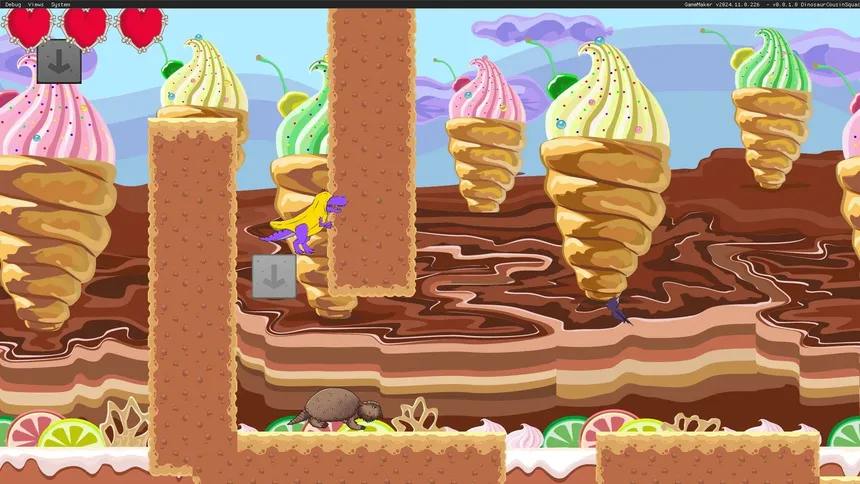 Скриншот 4 к игре Dinosaur Cousin Squad