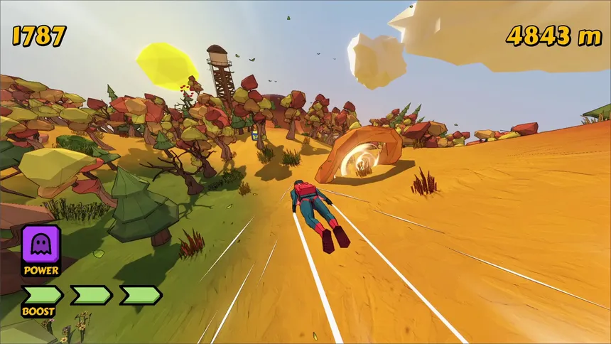 Скриншот 2 к игре Calm Skies: The Wingsuit Flying Experience
