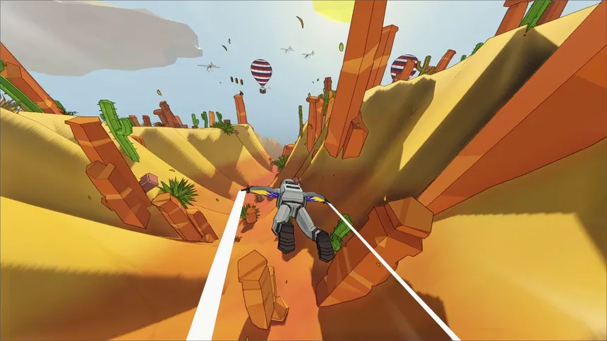 Скриншот 5 к игре Calm Skies: The Wingsuit Flying Experience