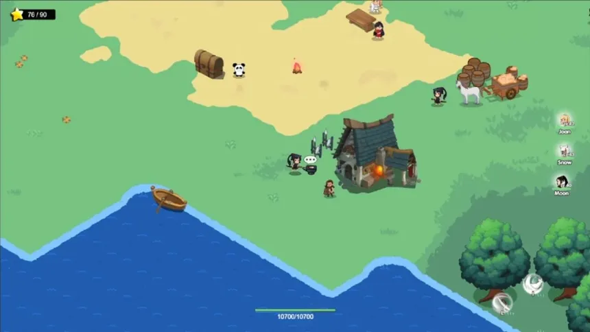 Скриншот 2 к игре 地下城与小小猎魔人 Dungeon Tiny Hunter