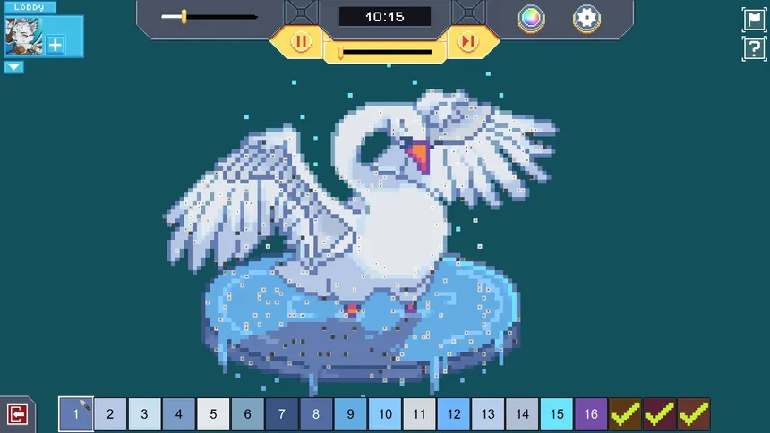 Скриншот 1 к игре Pixel With Your Friends