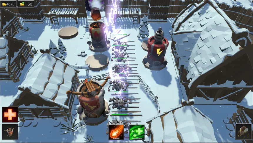 Скриншот 2 к игре Fantasy TD Battles