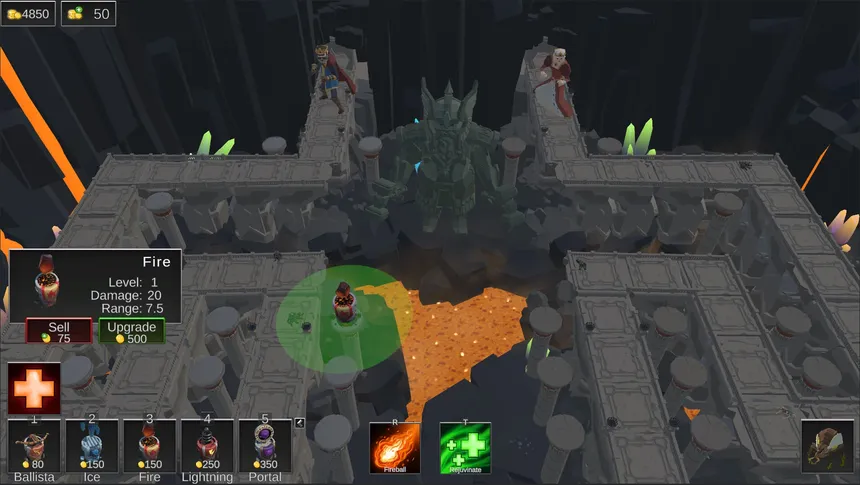 Скриншот 4 к игре Fantasy TD Battles