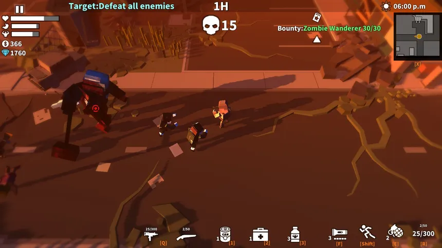 Скриншот 4 к игре Survivors Of The Zombie World